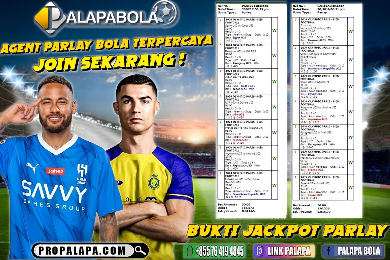 INFO KEMENANGAN PALAPA BOLA TANGGAL 31 JULI 2024