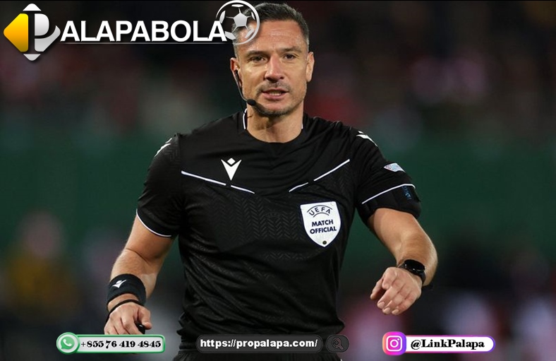 Profil Wasit Spanyol vs Prancis Semifinal Euro 2024: Slavko Vincic