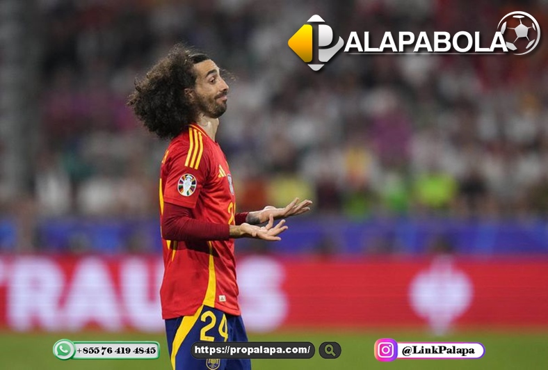 Angkat Trofi Euro Bersama Spanyol, Marc Cucurella Balas dengan Elegan Nyinyiran Legenda Timnas Inggris