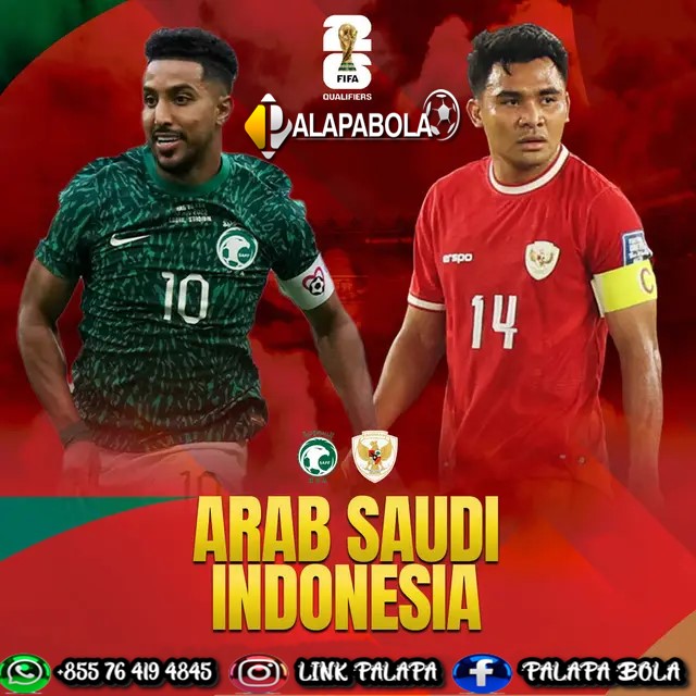 Kapten Arab Saudi Vs Timnas Indonesia di Kualifikasi Piala Dunia