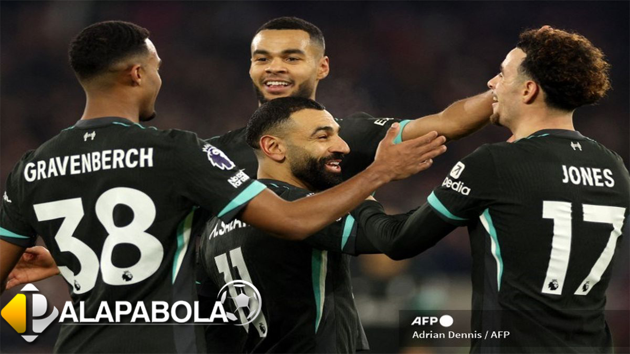 Liverpool Hancurkan West Ham 5-0, Sihir Mo Salah Kolongi Lawan