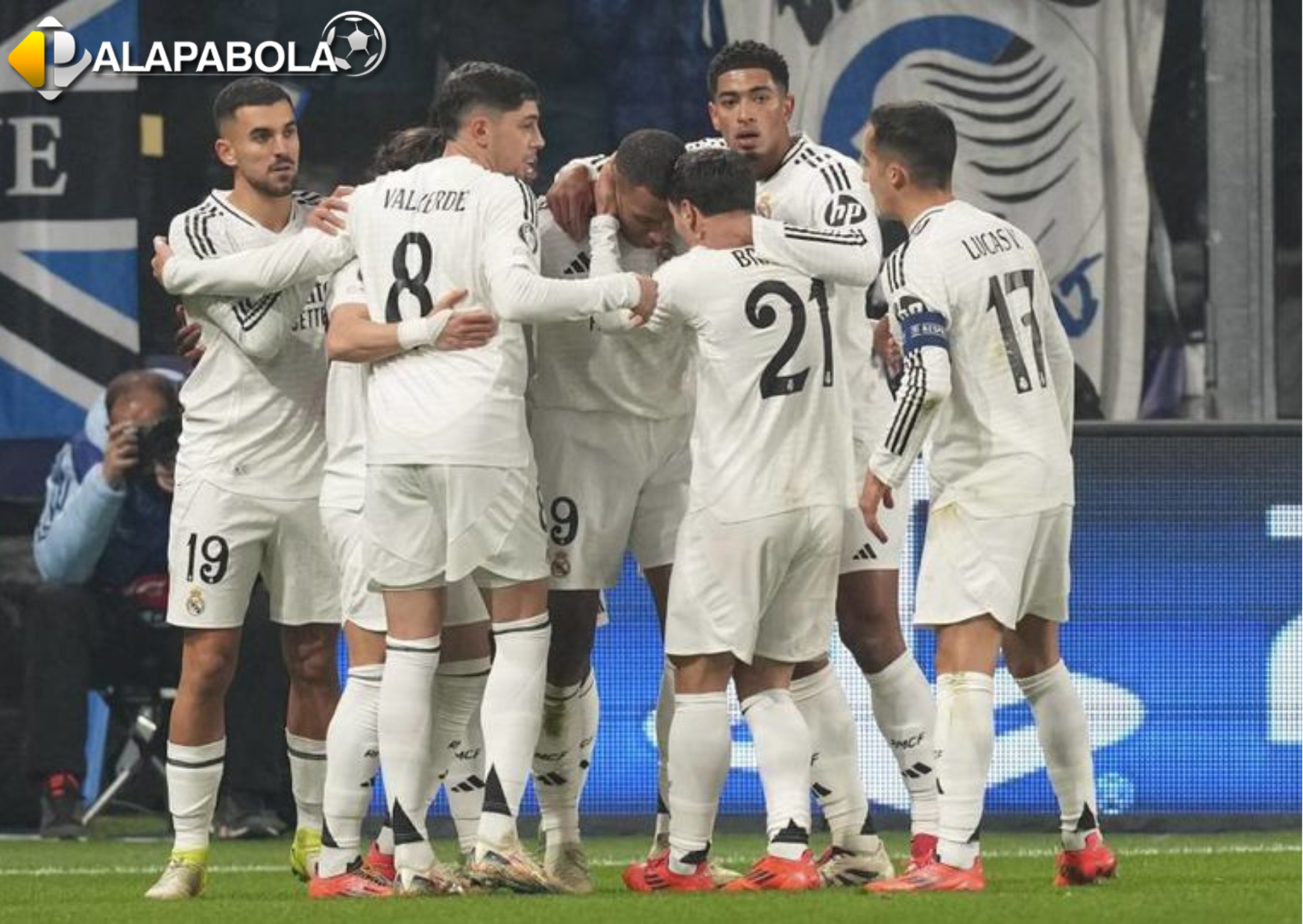 Catatan Menarik Atalanta vs Real Madrid: Pertama Kalinya Mbappe, Vinicius dan Bellingham Cetak Gol Bersama