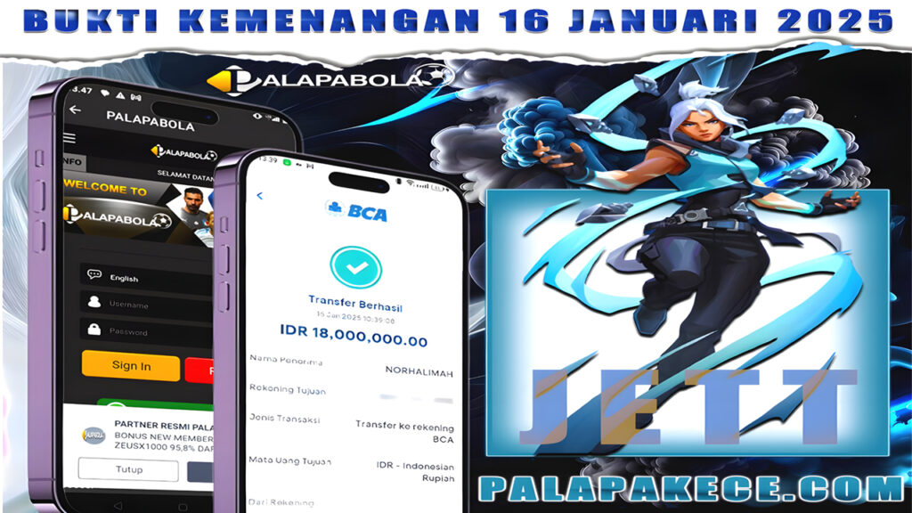 INFO KEMENANGAN PALAPA BOLA TANGGAL 16 JANUARI 2025