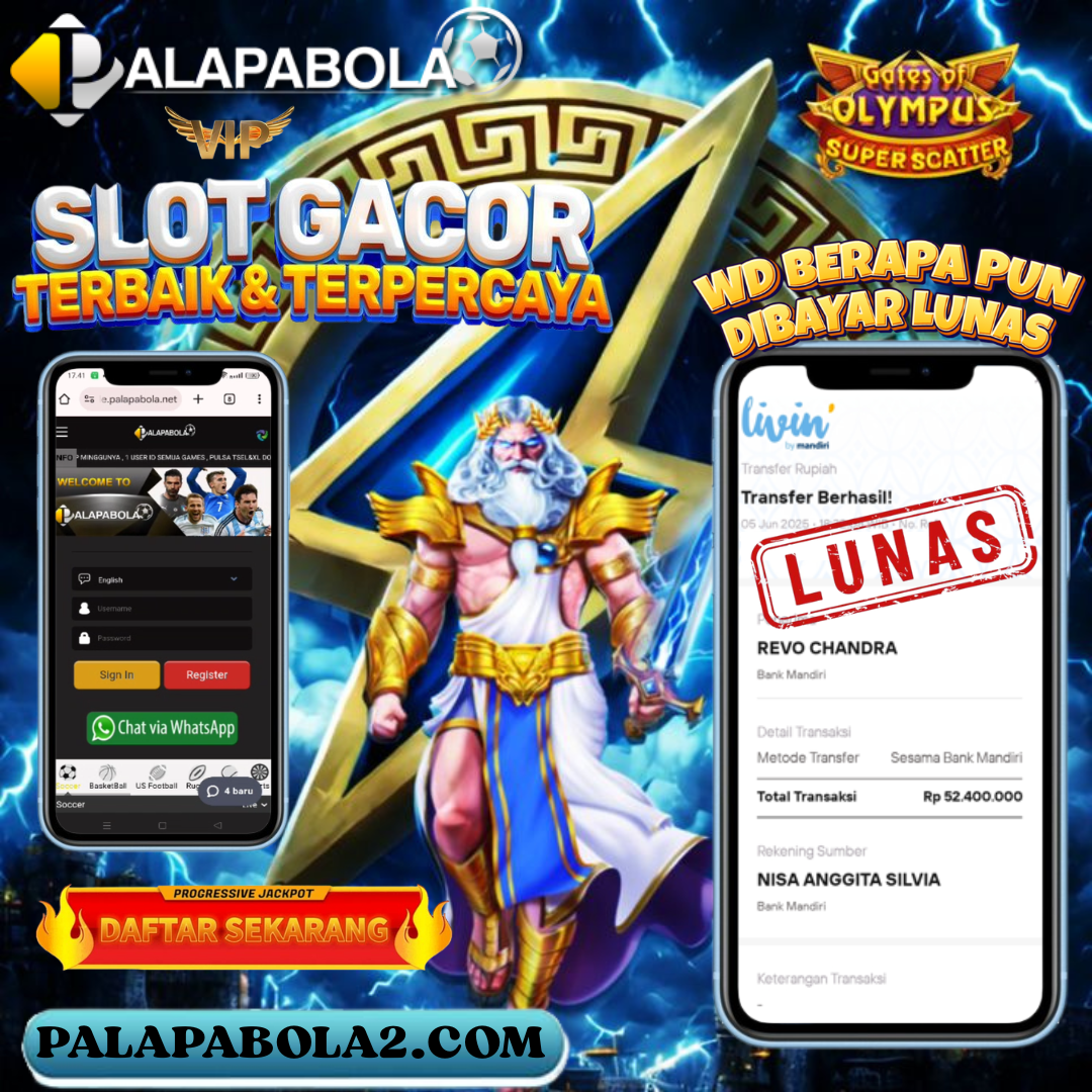 INFO KEMENANGAN PALAPA BOLA TANGGAL 05 JUNI 2025