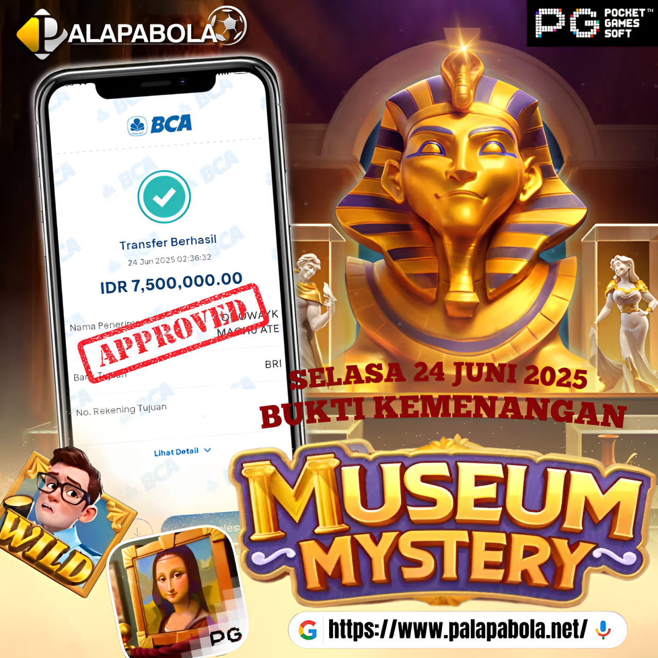 INFO KEMENANGAN PALAPA BOLA TANGGAL 24 JUNI 2025