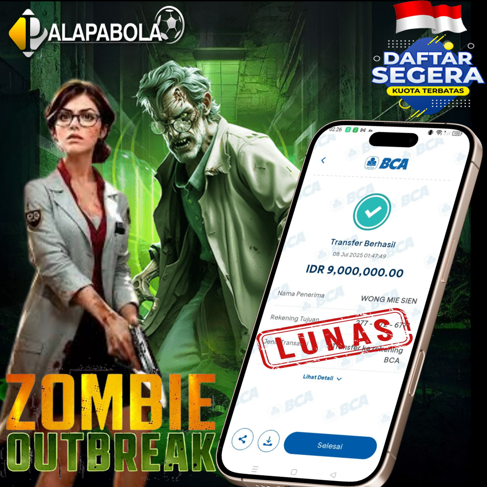 INFO KEMENANGAN PALAPA BOLA TANGGAL 08 JULI 2025