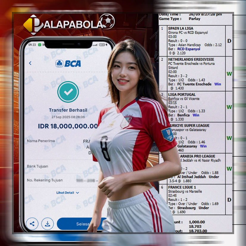 INFO KEMENANGAN TANGGAL 27 SEPTEMBER 2025
