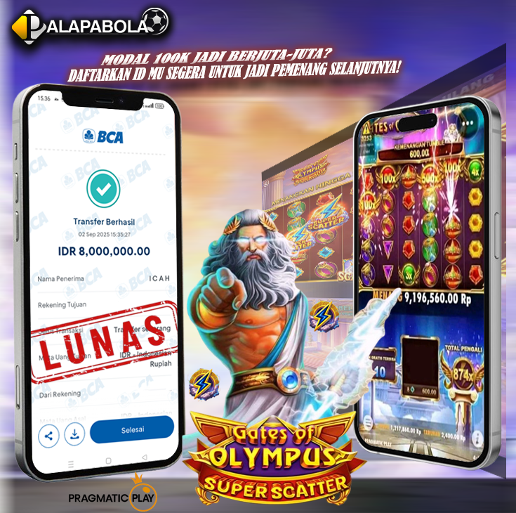 INFO KEMENANGAN SLOT PRAGMATIC TANGGAL 02 SEPTEMBER 2025