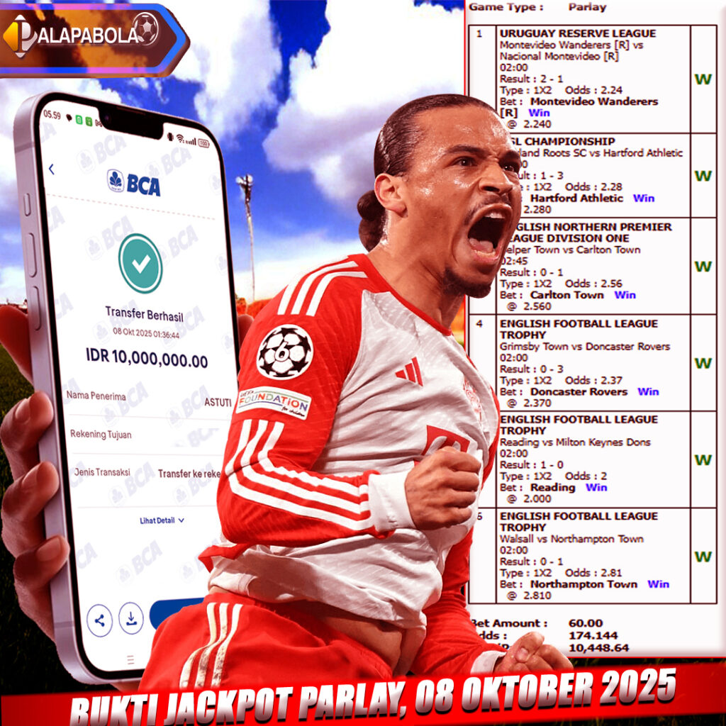 INFO KEMENANGAN TANGGAL 08 OKTOBER 2025