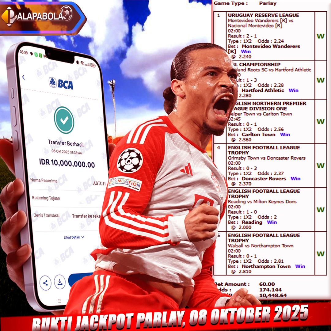 INFO KEMENANGAN TANGGAL 08 OKTOBER 2025