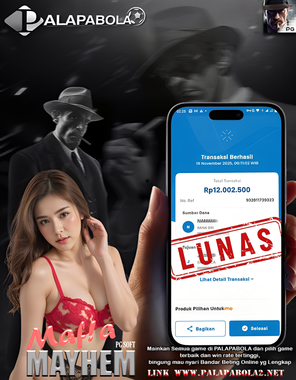 INFO KEMENANGAN TANGGAL 18NOVEMBER 2025