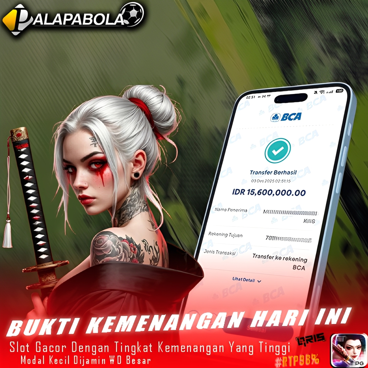 INFO KEMENANGAN TANGGAL 03 DESEMBER 2025