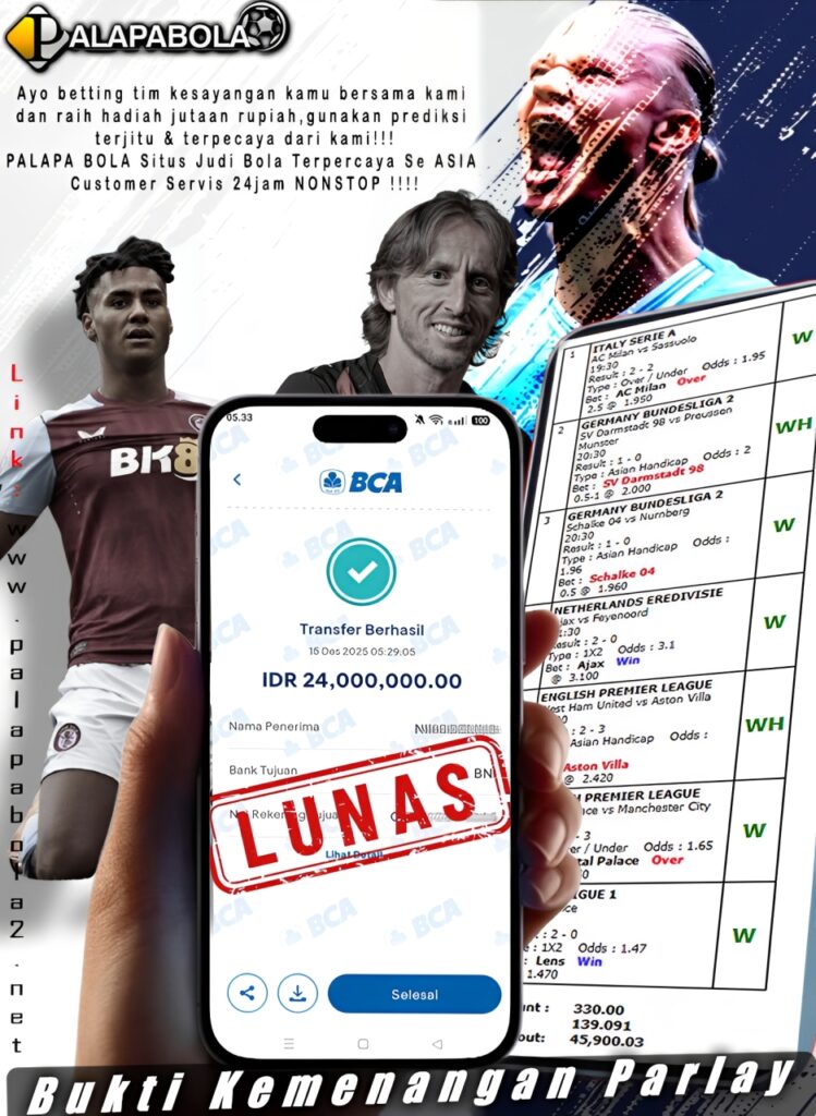 INFO KEMENANGAN TANGGAL 15 DESEMBER 2025