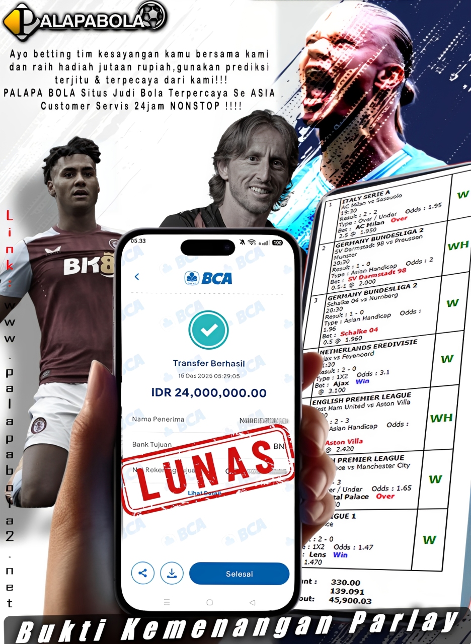 INFO KEMENANGAN TANGGAL 15 DESEMBER 2025