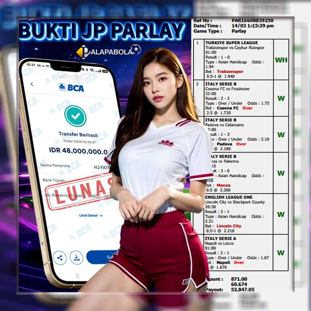 INFO KEMENANGAN TANGGAL 15 MARET 2026